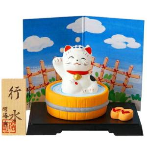 日本製 松花堂 四季飾り 磁器 木箱入り 飾り物 玄関飾り インテリア