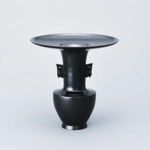 晴波 生け花 花器 銅器 花瓶 フラワーベース : フラワーショップ花楽