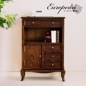 ルーター収納 ヨーロピアン アンティーク 猫脚 エレガント 電話台