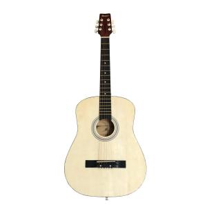 アコースティックギター MU002 ベージュ カッタウェイ アコギ : KAGZ