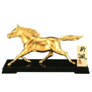 令和8年 干支 午(うま) 馬の置物 曙 秀月謹製 高岡銅器 2026年 : 檜屋