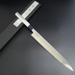 彩雲 三徳包丁 関兼次 V金10号 170mm ダマスカス33層 ブラック