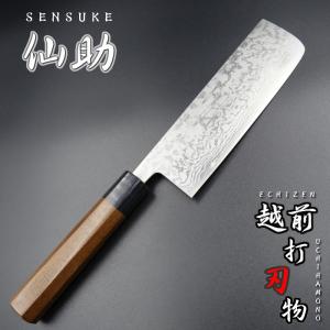 仙助 包丁 菜切包丁 銀三 165mm 水牛八角柄 ステンレス : 啓仁 - 通販