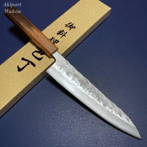 正本総本店 MASAMOTO本霞・玉白鋼 切付庖刀 （片刃）包丁 300mm KS1730