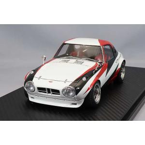 京商 samurai 1/18 トヨタ スポーツ 800 レッド 完成品 KSR18043