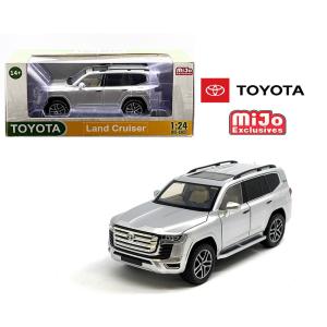 ミニカー 1/24 トヨタランドクルーザー 2023 白色 Toyota Land Cruiser