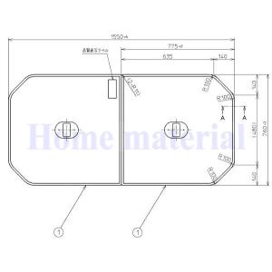 日立（HITACHI） 在庫有1 送料無料 日立ハウステック 風呂ふた