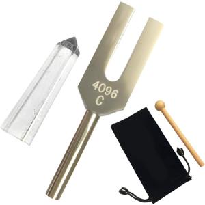 音叉 チューニングフォーク セット 瞑想 ヒーリング 波動 (4096hz