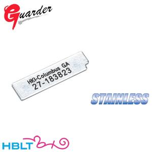 ガーダー シリアルナンバータグ 東京マルイ ガスブロ グロック17 Gen 5