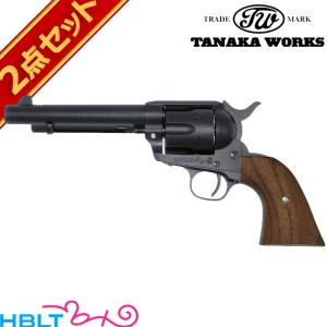 タナカワークス 木製グリップ＋Weight Colt SAA.45 2nd ラトルスネーク