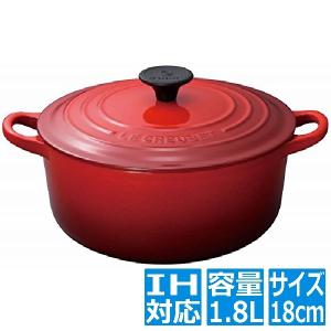 Le Creuset（ル・クルーゼ） ココット・ロンド 2101 22cm コットン