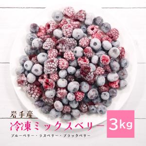 冷凍）岩手産冷凍ミックスベリー（ラズベリー・ブルーベリー・ブラック