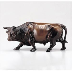 高岡銅器／布袋様の置物 軍配布袋18号 越井栄山作品／送料無料 : 檜屋