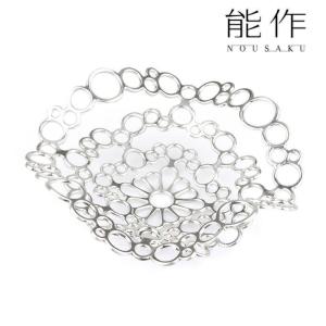 能作 KAGO 籠 スクエア Lサイズ 曲がる器 錫製 501400 かご カゴ