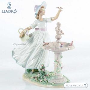 LLADRO（リヤドロ） 僕と遊ぼう 犬 イヌ 少女 置物 01006907 LLADRO