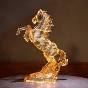 theory xyz 翡翠 馬 置物 立ち馬 大 飾彫り台座付 : theory xyz - 通販