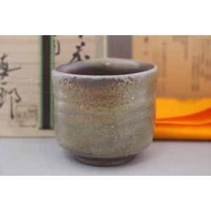 備前焼 藤原 啓 徳利 大振り 人間国宝 (藤原 和 先生鑑 桐箱) 火前胡麻