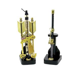 鯉印 弓太刀 8号 （高さ約28cm） 端午の節句 五月人形 兜飾り 鎧飾り