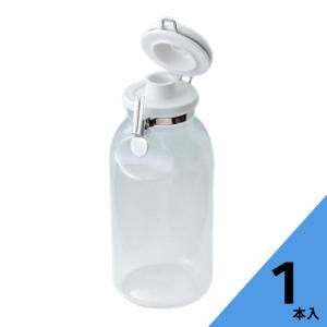 ワンプッシュ便利びん 500 セラーメイト 星硝 ガラス 保存瓶 調味料瓶