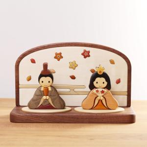 ササキ工芸 木製ひな人形DXセット 桐箱入り 天然木 TOY-HINA-DX(雛人形