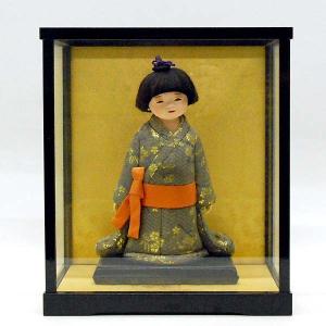 五月人形 童人形 子供人形 日本人形 木目込人形 無我 ケース入り