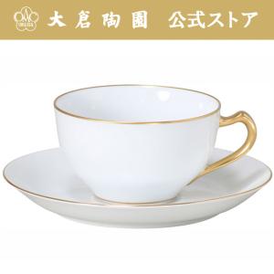 大倉陶園 【大倉陶園直営店】 ゴールドライン フレーバーティーカップ