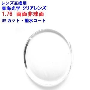 東海光学 最高屈折率1.76 両面非球面 ベルーナ ZX-MU メガネ レンズ