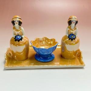 ノリタケ オールドノリタケ デコレディー ラスター彩 パウダーケース