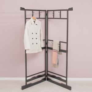 サン・ハーベスト 衣桁 2段 木製 和装ハンガーラック 高さ172.5cm