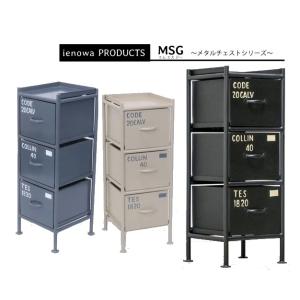 ienowa（イエノワ） スチールチェスト縦型12杯引出 イエノワチェスト