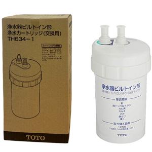 TOTOビルトイン（アンダーシンク）浄水器用 TH634-1 互換カートリッジ