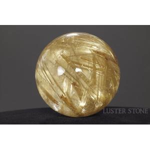 theory xyz ルチルクォーツ 置物 母岩(結晶)入り ゴールドルチル 原石