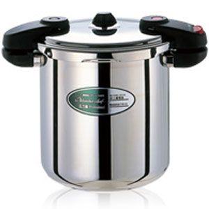 ワンダーシェフ PRO ミドルサイズ 両手圧力鍋 10L IH対応 : モノタス