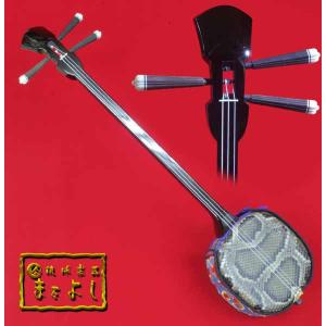 四弦胡弓 黒檀 スンチー塗り ※受注製作となります : 琉球楽器またよし