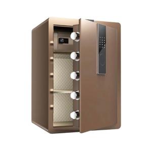 電子金庫 タッチパネル (60cm, 白) 指紋認証 アラーム機能付き 壁付け