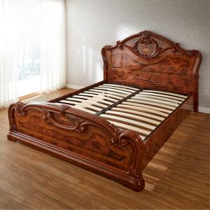 サルタレッリ アマルフィ クイーンベッドフレーム ウォールナット