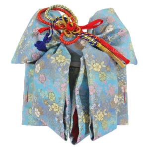 七五三3〜7歳用結び帯（作り帯） 金銀（小寸/中寸/大寸）wsr : 京の