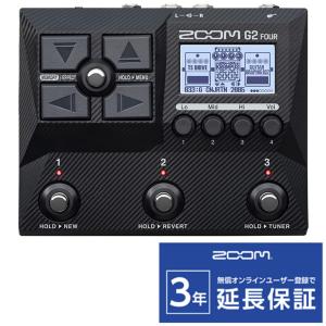 ズーム（zoom） ZOOM G1X FOUR + 純正ACアダプター「AD-16A/D」セット