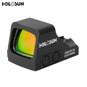 HOLOSUN ドットサイト HE407K-GR X2 Open Reflex レッド ダットサイト