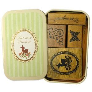 プチミュゼスタンプセット （アンティークキー） [M便 1/1] : シブヤ