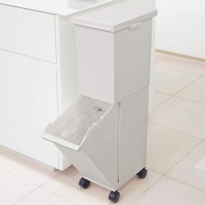 東谷 ゴミ箱 45リットル 45L おしゃれ スリム キャスター スリム