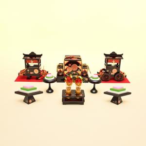 雛人形 ひな人形 お雛様 おひなさま道具 前飾り 三宝 菱餅 高坏 重箱