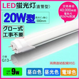 NISSIN LUX LED蛍光灯 10w形 昼光色 電球色 led直管蛍光灯T8 33cm G13