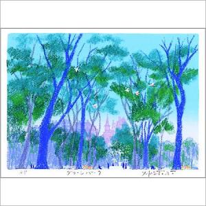 無料ラッピングサービス有り】 吉岡浩太郎 額縁付きシルクスクリーン