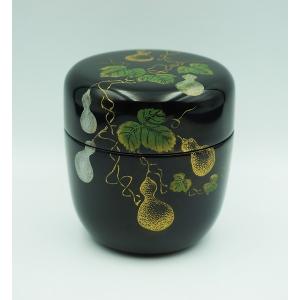 茶道具 棗 中棗 虫の音蒔絵 黒川和禅 桐箱 : 新古茶道具 さかい ヤフー