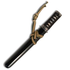 模造刀 短刀 小太刀 御守刀 不動明王 籐巻柄6寸 T002 [す] : 岐阜関