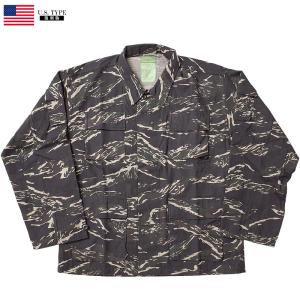 YMCLKY 米軍タイプ BDUジャケット ブラック JB002YN メンズ コンバット