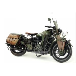 第2次大戦時 オートバイ World-War-II motorcycle レトロ ブリキ製
