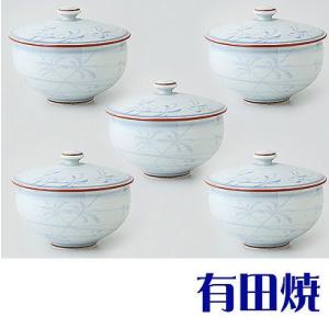 湯呑 来客用 セット 木箱入り 有田焼 畑萬陶苑 色鍋島内山水岩牡丹