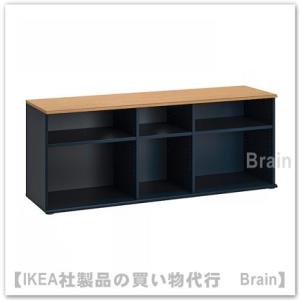 イケア（IKEA） FJALLBO/フィエルボ テレビ台150x36x54 cm ブラック